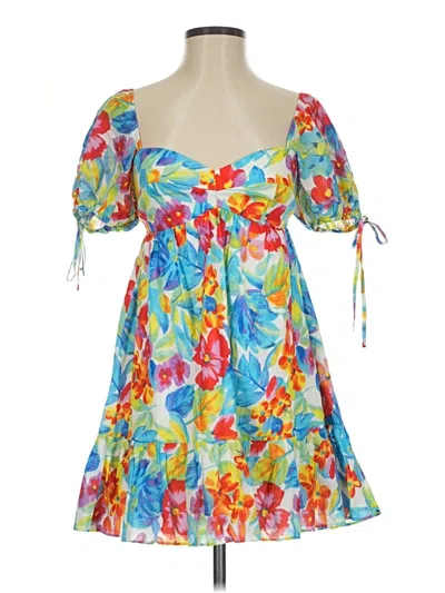 Pre-owned Amanda Uprichard Cocktail Dress In Blue
