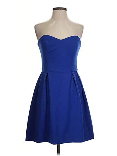 Pre-owned Amanda Uprichard Cocktail Dress In Blue
