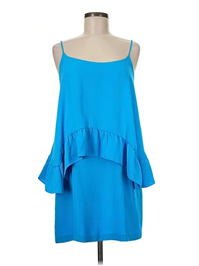 Pre-owned Amanda Uprichard Cocktail Dress In Blue
