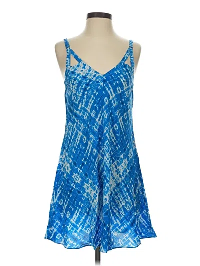 Pre-owned Amanda Uprichard Cocktail Dress In Blue
