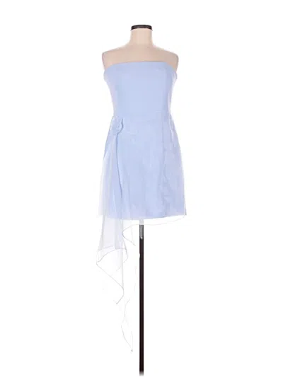 Pre-owned Amanda Uprichard Cocktail Dress In Blue