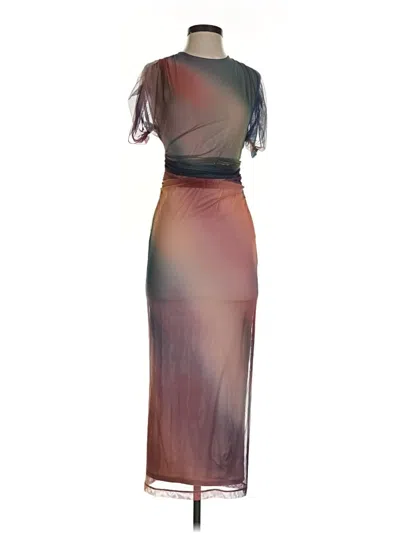 Pre-owned Amanda Uprichard Cocktail Dress In Brown