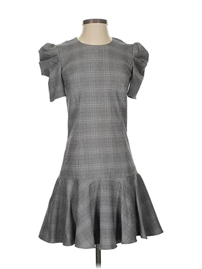 Pre-owned Amanda Uprichard Cocktail Dress In Gray