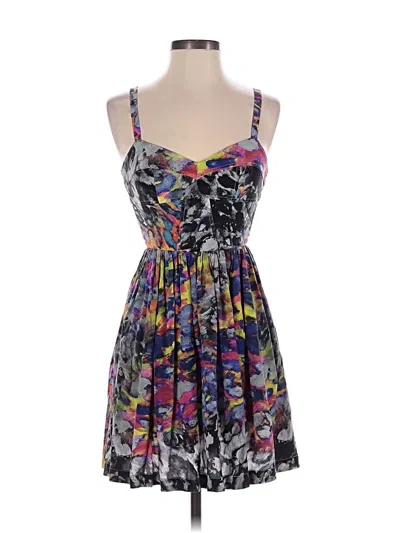 Pre-owned Amanda Uprichard Cocktail Dress In Gray