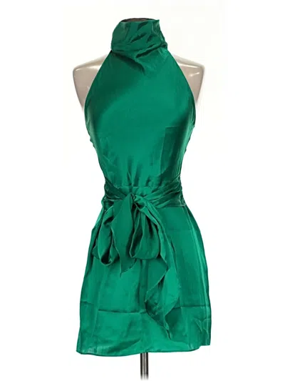 Pre-owned Amanda Uprichard Cocktail Dress In Green