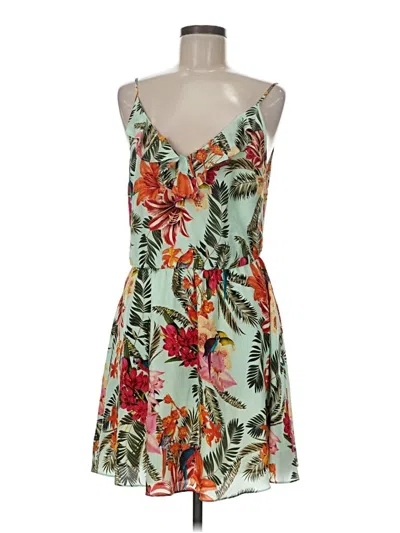 Pre-owned Amanda Uprichard Cocktail Dress In Green