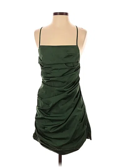 Pre-owned Amanda Uprichard Cocktail Dress In Green