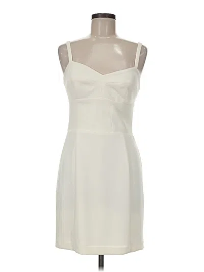Pre-owned Amanda Uprichard Cocktail Dress In Ivory