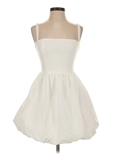 Pre-owned Amanda Uprichard Cocktail Dress In Ivory