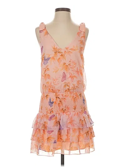 Pre-owned Amanda Uprichard Cocktail Dress In Orange