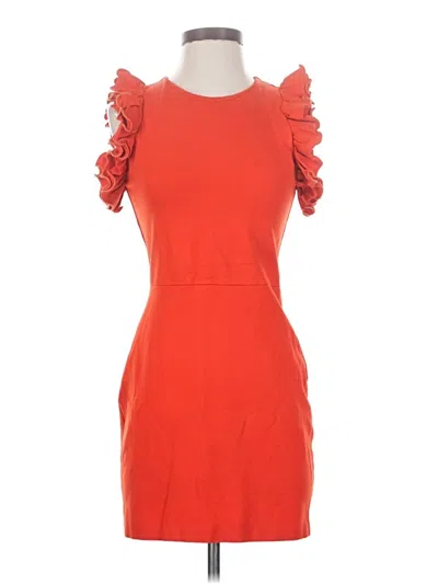 Pre-owned Amanda Uprichard Cocktail Dress In Orange