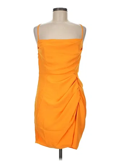 Pre-owned Amanda Uprichard Cocktail Dress In Orange
