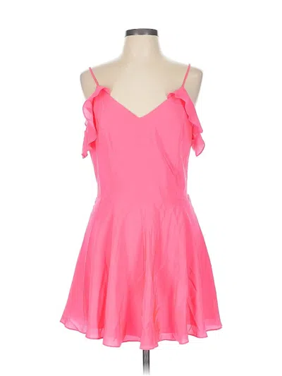Pre-owned Amanda Uprichard Cocktail Dress In Pink