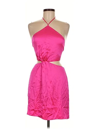 Pre-owned Amanda Uprichard Cocktail Dress In Pink