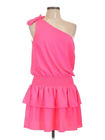 Pre-owned Amanda Uprichard Cocktail Dress In Pink