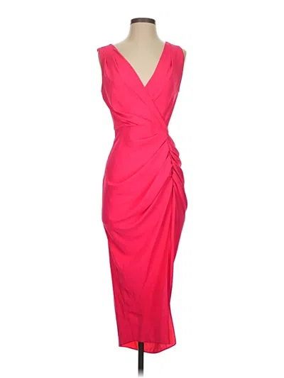 Pre-owned Amanda Uprichard Cocktail Dress In Pink