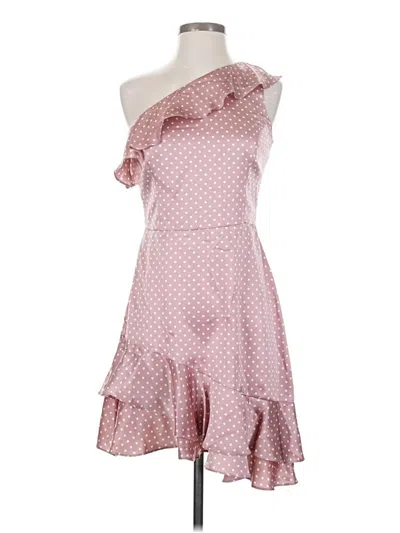 Pre-owned Amanda Uprichard Cocktail Dress In Pink