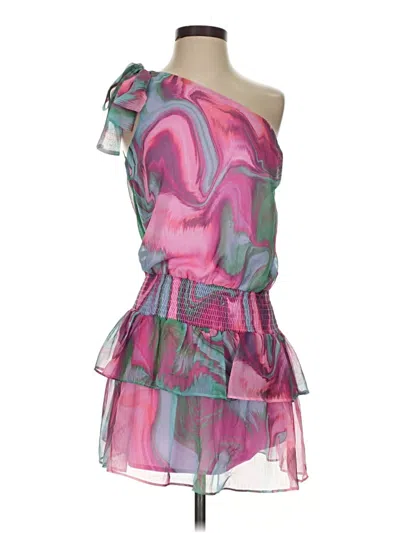 Pre-owned Amanda Uprichard Cocktail Dress In Pink