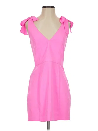 Pre-owned Amanda Uprichard Cocktail Dress In Pink