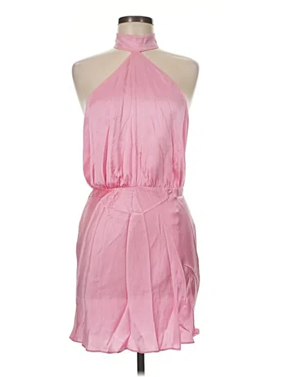Pre-owned Amanda Uprichard Cocktail Dress In Pink