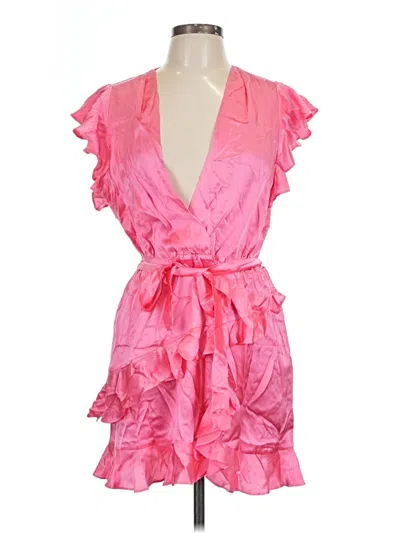 Pre-owned Amanda Uprichard Cocktail Dress In Pink