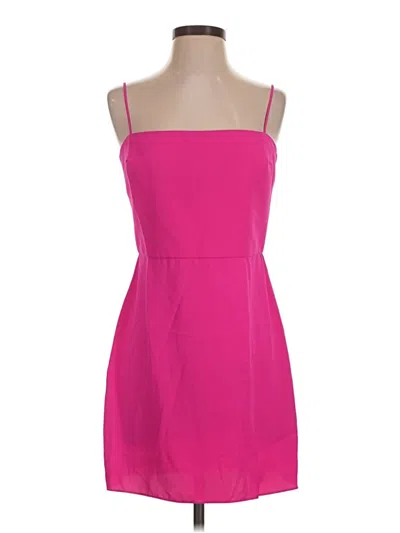 Pre-owned Amanda Uprichard Cocktail Dress In Pink
