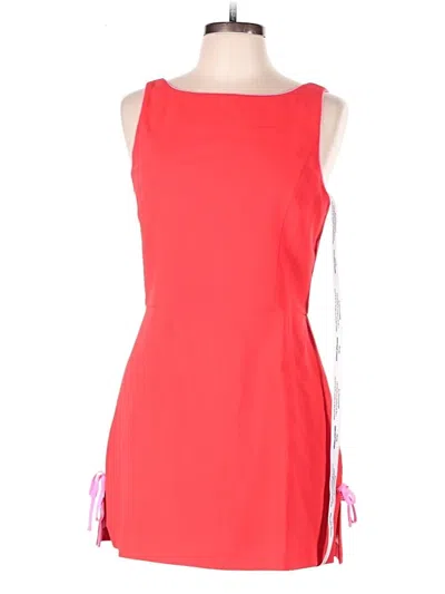 Pre-owned Amanda Uprichard Cocktail Dress In Pink