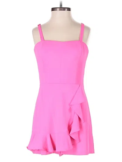 Pre-owned Amanda Uprichard Cocktail Dress In Pink