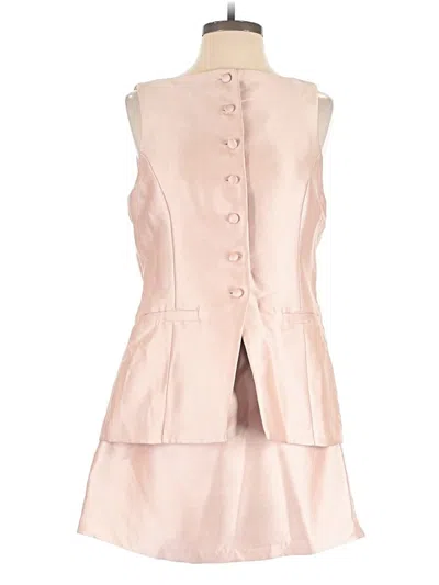 Pre-owned Amanda Uprichard Cocktail Dress In Pink
