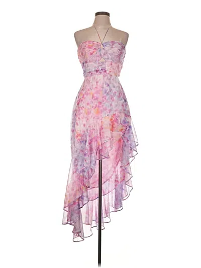 Pre-owned Amanda Uprichard Cocktail Dress In Pink