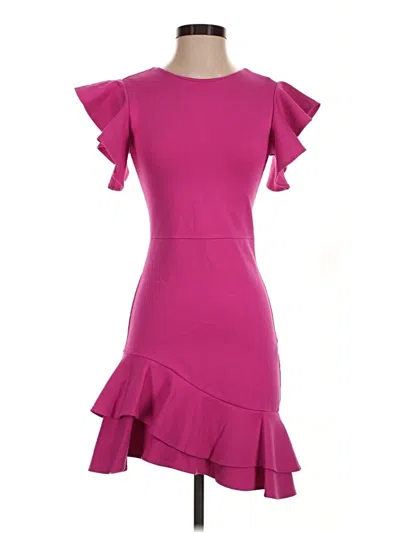 Pre-owned Amanda Uprichard Cocktail Dress In Pink