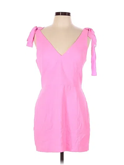 Pre-owned Amanda Uprichard Cocktail Dress In Pink