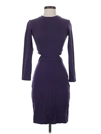 Pre-owned Amanda Uprichard Cocktail Dress In Purple