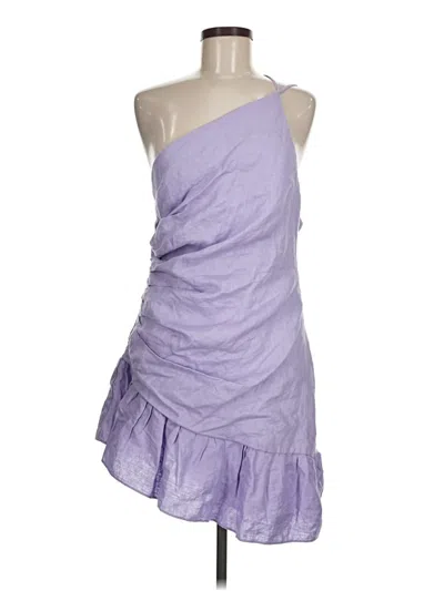 Pre-owned Amanda Uprichard Cocktail Dress In Purple