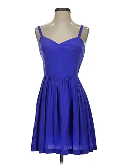 Pre-owned Amanda Uprichard Cocktail Dress In Purple