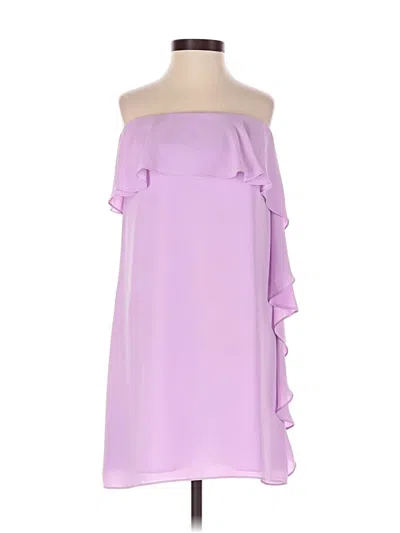 Pre-owned Amanda Uprichard Cocktail Dress In Purple