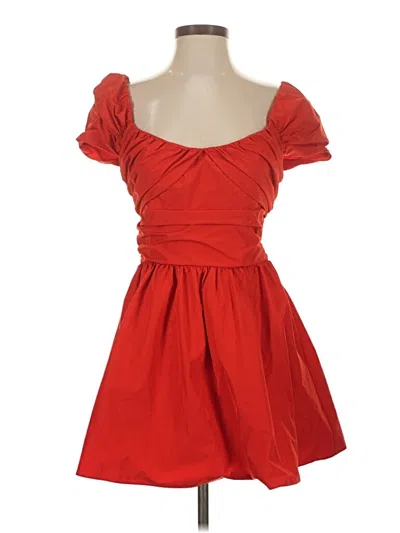 Pre-owned Amanda Uprichard Cocktail Dress In Red