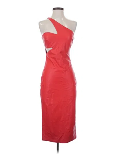 Pre-owned Amanda Uprichard Cocktail Dress In Red
