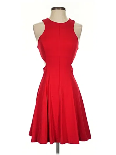Pre-owned Amanda Uprichard Cocktail Dress In Red