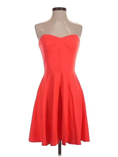Pre-owned Amanda Uprichard Cocktail Dress In Red