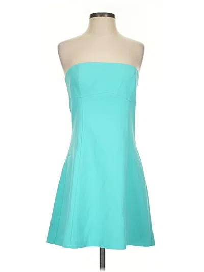 Pre-owned Amanda Uprichard Cocktail Dress In Teal