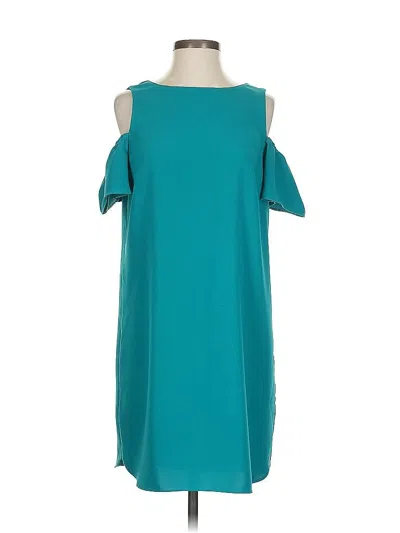 Pre-owned Amanda Uprichard Cocktail Dress In Teal