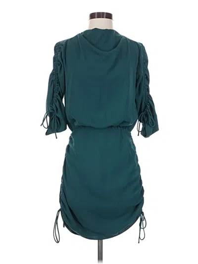 Pre-owned Amanda Uprichard Cocktail Dress In Teal