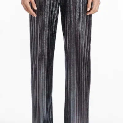 Amanda Uprichard Collina Jumpsuit In Grey In Silver