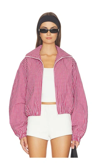 Amanda Uprichard Como Bomber Jacket In Multi