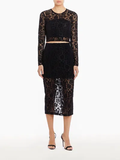 Amanda Uprichard Costella Top In Black