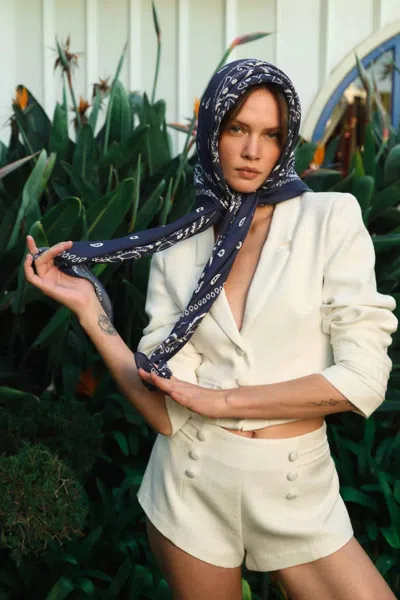 Amanda Uprichard Courtney Jacket In Ivory In Neutral
