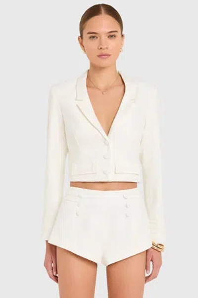 Amanda Uprichard Courtney Jacket In White