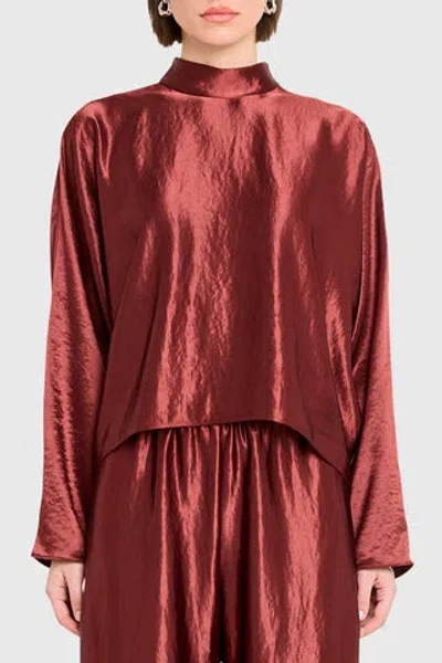 Amanda Uprichard Covey Top In Red