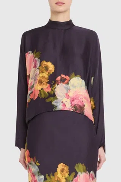 Amanda Uprichard Covey Top In Purple